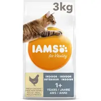 IAMS 3x Kat Adult Indoor Kip 3 kg