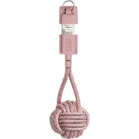 Native Union Kevlar Key Lightning Kabel Roze
