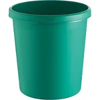 Helit Prullenbak 18 l Groen PE (polyetheen) The German