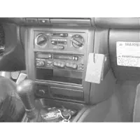 Brodit ProClip houder geschikt voor Subaru Forester1998-2002 / Impreza 0998-2000 Angled mount