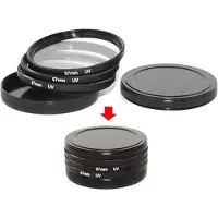 Caruba Metalen Filter Opberg/Bewaarset 72mm