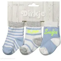 Dirkje set van 3 paar sokken Soft Wave Rider Maat 4 (3-4 jaar)