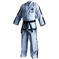 Adidas taekwondopak Instructor Champion ITF unisex wit