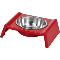 Nobby Voerbak Mister Melamine - Rood - 350 ml