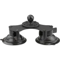 Ram Mounts Unpkd RAM Dbl Zuignap, Accessoires voor barcodescanners