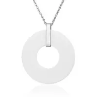 Montebello Ketting Jamaica - 316L Staal - Keramiek - ∅35mm - 45cm