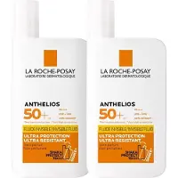 La Roche-Posay Anthelios Onzichtbare Zonnebrand Fluide SPF50+ - 2x50ml