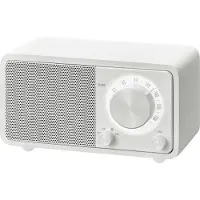 Sangean WR-7 Houten Cabinet Radio Wit