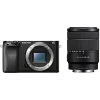 Sony Alpha A6100 systeemcamera Zwart + 18-135mm f/3.5-5.6