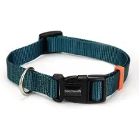 Beeztees Halsband uni do groen 48-70cm x 25mm