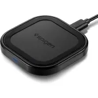 Spigen F309W Qi SteadiBoost Draadloze Oplader Zwart