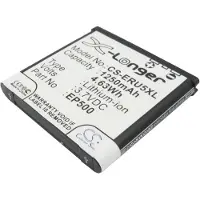 123accu Sony EP500 accu (1250 mAh, huismerk)