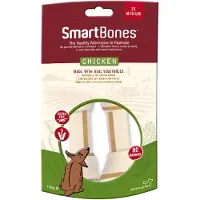 Smartbones 7x Hondensnack Kip Medium 2 stuks