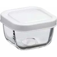 Pasabahce Snowbox - Vershoudbakjes Met deksel - Set van 4 - 275 ml