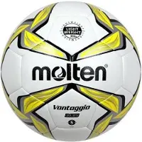 Molten Voetbal V3135 Wit/geel Maat 5