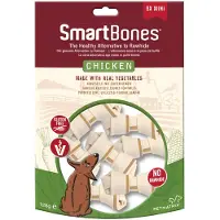 Smartbones 7x Hondensnack Kip Mini 8 stuks