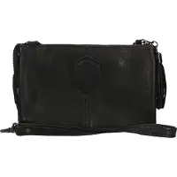 Bear design Callisto Pelle Alessia Clutch black