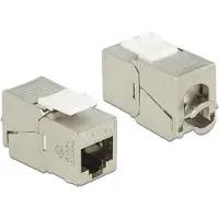 DeLOCK Keystone-module - Modulaire aansluiting - CAT 6a - STP - RJ-45 (verpakking met 24 stuks)