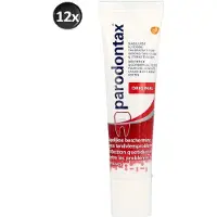 Parodontax Tandpasta Fluoride Mini - Voordeelverpakking 12x20ml (Oude Formule)