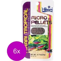 Hikari Micro Pellets - Vissenvoer - 6 x 22 g