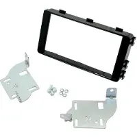 Connects2 2-DIN Frame Mitsubishi Outlander 2013-2015 Piano Zwart