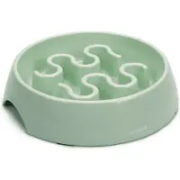 Beeztees melamine Calmo - Anti-schrok eetbak - Hondenvoerbak - Slowfeeder hond - 1L