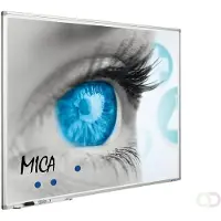 Smit Visual Kantelbord, combi projectie-/ emailstaal