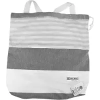 The One Towelling Hamamdoek/Tas Donkergrijs