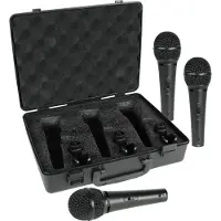Behringer XM1800S Ultravoice Dynamic Microphone 3 Pack