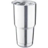 Isosteel RVS isoleerbeker Tumbler 0,9 liter zilver