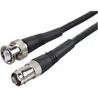 Oks BNC (m) - BNC (v) verlengkabel - RG58 - 50 Ohm / zwart - 5 meter