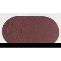 Westfalia Schuurpapier diameter 125 mm zelfklevend 6 stuks (elk 2x K60, K80, K120)