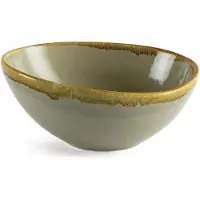 Olympia Kiln Schalen | Mosgroen | 21.5cm | 4 stuks