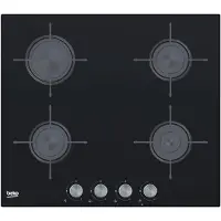 Beko Gaskookplaat Beko HILG64222S 4 plaatsen zwarte kleur