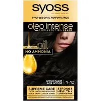 Syoss 2x Oleo Intense Haarverf 1-10 Intens Zwart