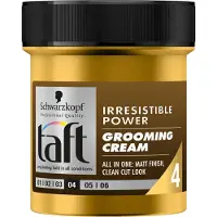 Taft - Irresistible Grooming Cream - Haarstyling - Haarcrème - Glazende Finish - Zacht en Flexibel - Voordeelverpakking - 6x 100ml