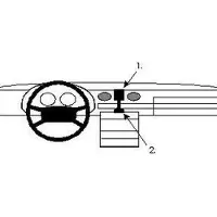 Brodit Proclip Center Mount (851516)