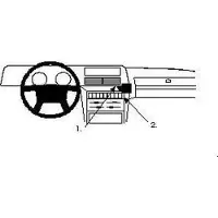 Brodit Proclip Angled Mount (851955)