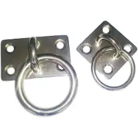 Talamex RVS aanlegringen met ring