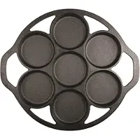 Lodge Logic Mini Cake Pan bakvorm ø 29 cm gietijzer zwart