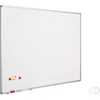 Smit Visual whiteboard, gelakt staal, magnetisch, 150 x 100 cm