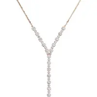 Bronzallure Altissima Tennis necklace WSBZ01597YY