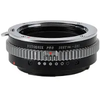 Fotodiox Pro Lens Mount Adapter - Sony Alpha A-Mount (and Minolta AF) DSLR Lens to Canon EOS (EF, EF-S) Mount SLR Camera Body, with Built-In Aperture Control Dial