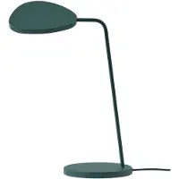 Muuto Leaf tafellamp wit Dark green