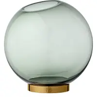 AYTM Globe - Vaas Ø21 cm | Forest | Gold