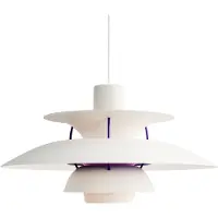 Louis Poulsen PH 5 Hanglamp White | Purple (Classic White)