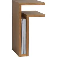 Maze F-shelf Wandplank Rechts Eiken - Nachtkastjes Eikenfineer Oak - 305218