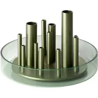 Fritz Hansen Ikeru vaas Forest green Laag