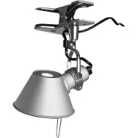 Artemide Tolomeo Pinza Micro wandlamp aluminium