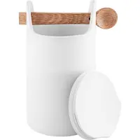 Eva Solo - Voorraadpot Met Lepel, Hoog, 20 Cm, Wit - Eva Solo Nordic Kitchen